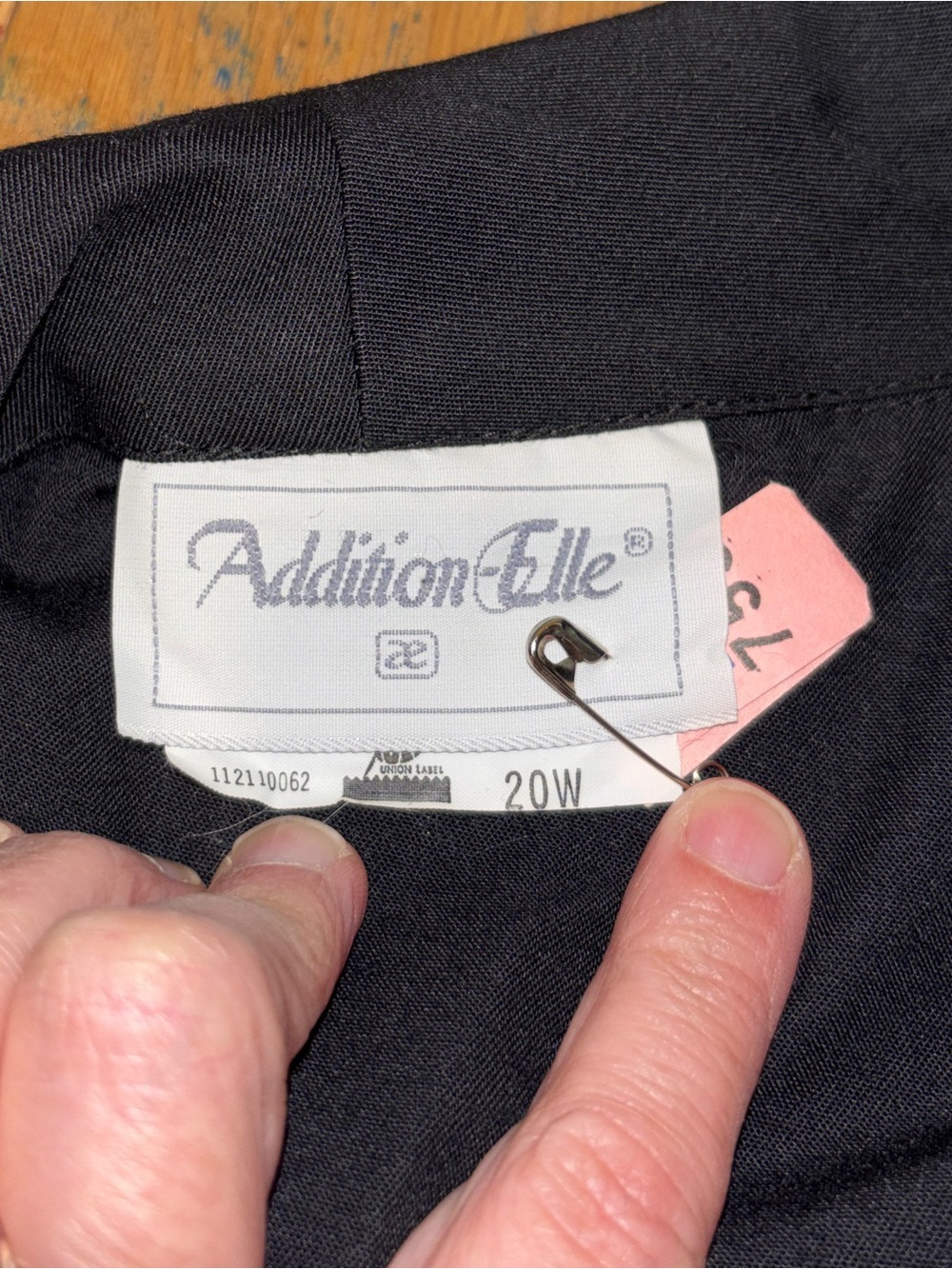 BLACK ADDITION ELLE PLEATED TRIM BLAZER JACKET SIZE 20W - Picture 2 of 10